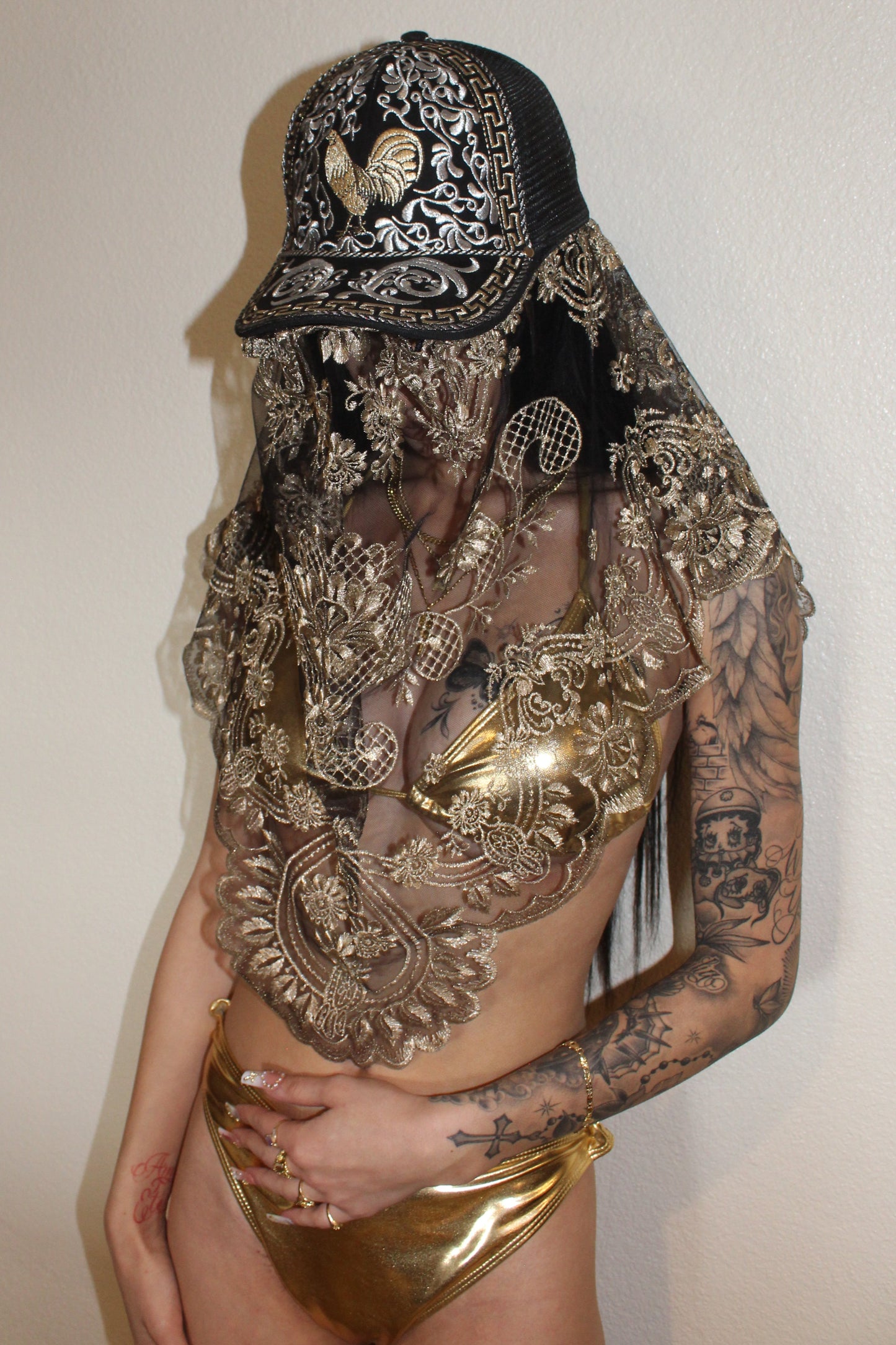 Gallo Veiled Hat
