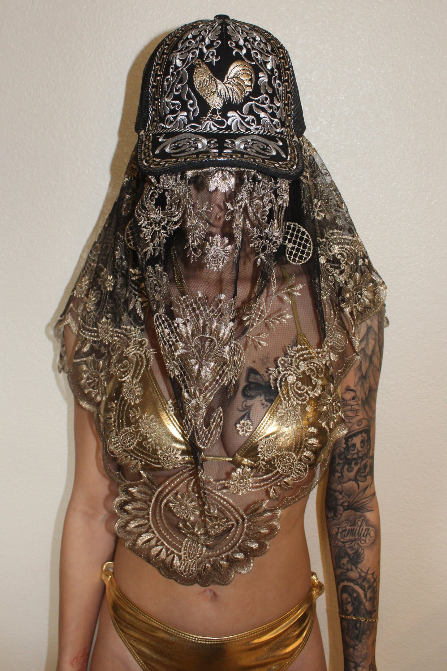 Gallo Veiled Hat