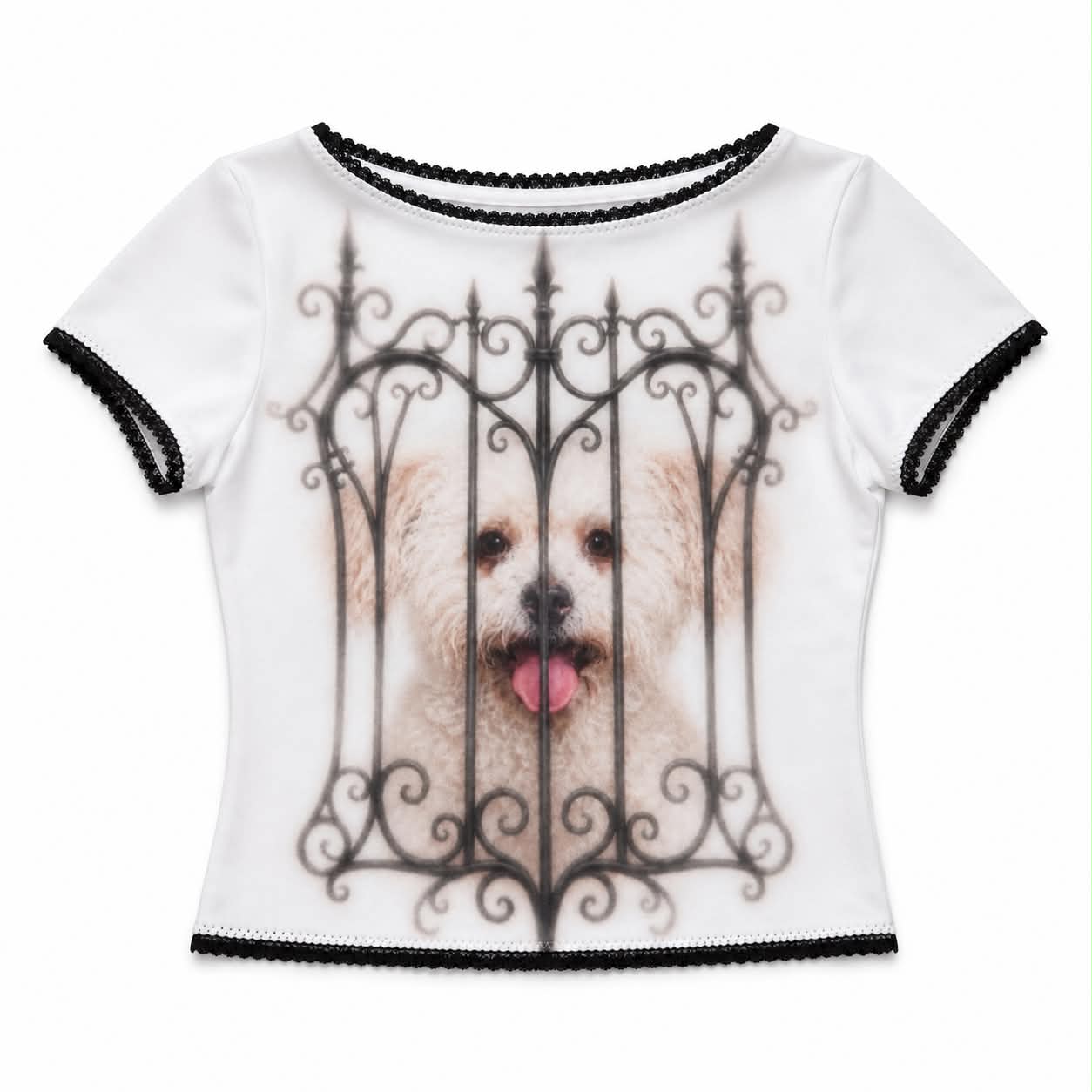White Dog Gate Tee