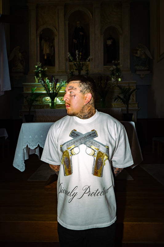 Divinely Protected Shirt White