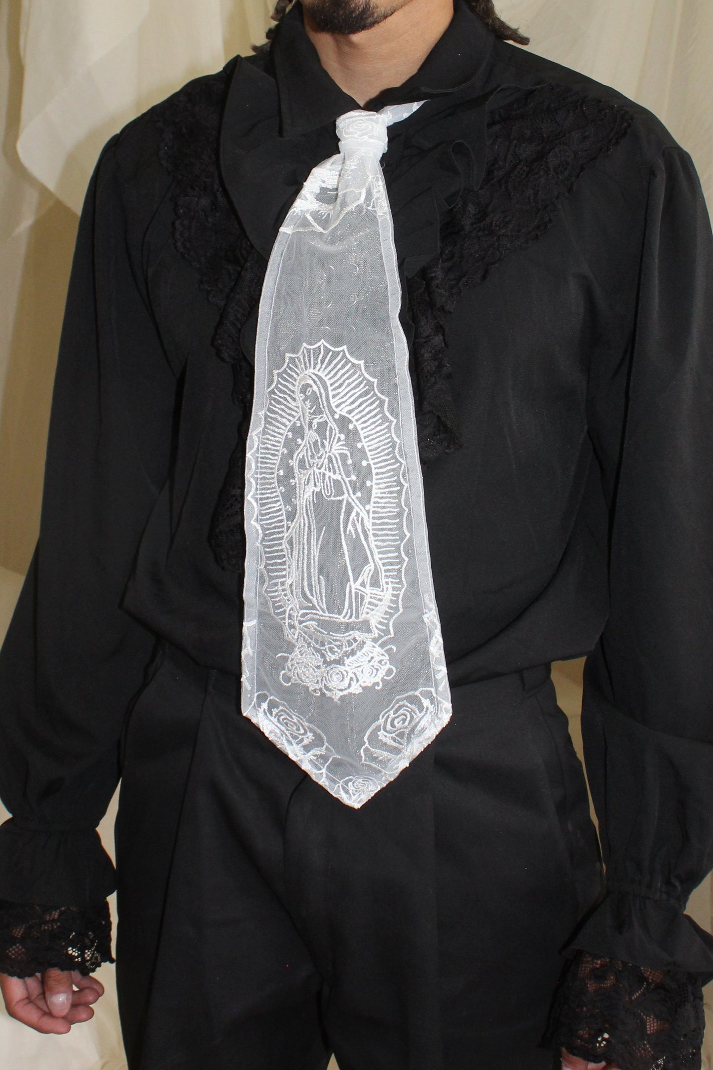 Guadalupe Tie White